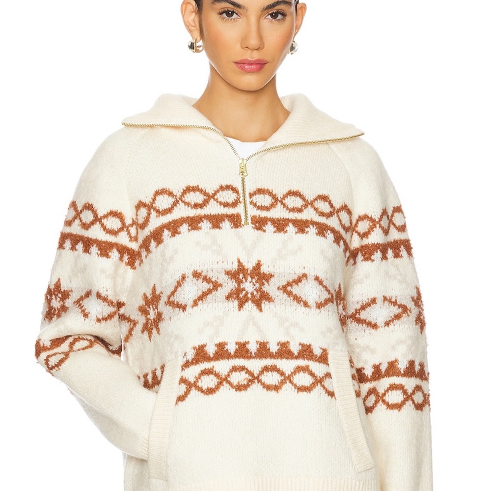 Varley Cai Half Zip Sweatshirt Sweater M Medium Cozy Ski